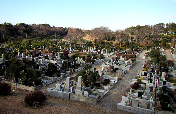 市川市霊園風景①