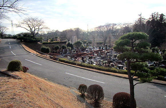 市川市霊園風景②