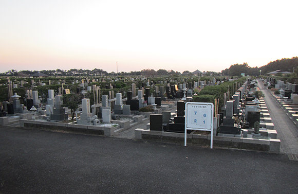 習志野市営海浜霊園風景②