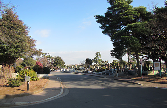 都立八柱霊園風景①