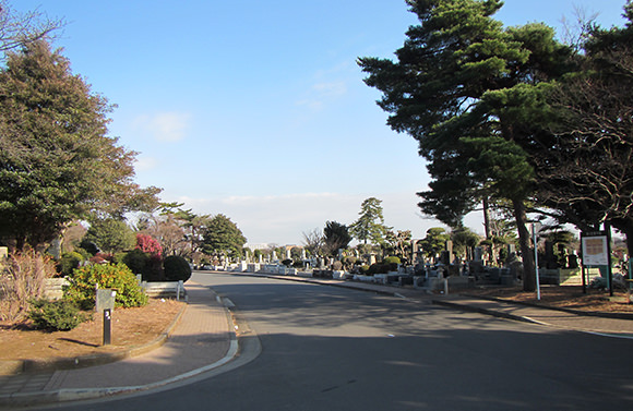 都立八柱霊園風景①