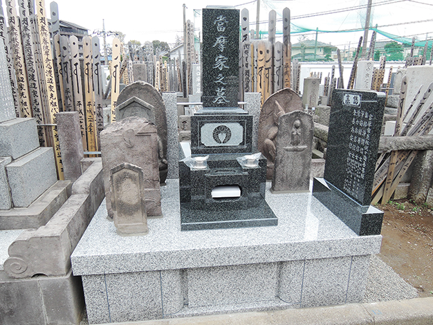 東京都板橋区内寺院墓地 當間様 完成画像